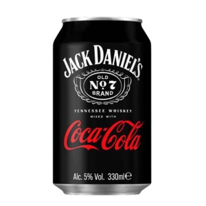 Jack Daniells+Coca Cola 0,33L puszka