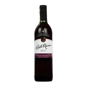 Wino Carlo Rossi 0,7l USA; czerwone półwytrawne, słodkie, wytrawne