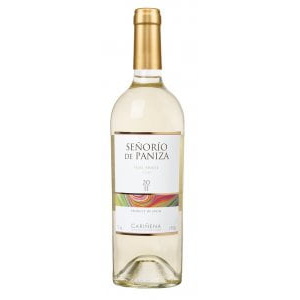 Wino Senorio de Paniza - białe półsłodkie; Hiszpania